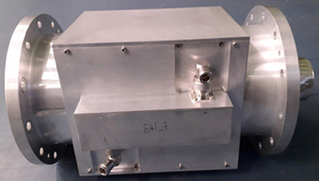 Figure 1: Developed 60 kW RF Broadband Dual Directional Coupler