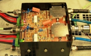 RF amplifier module at 650 MHz